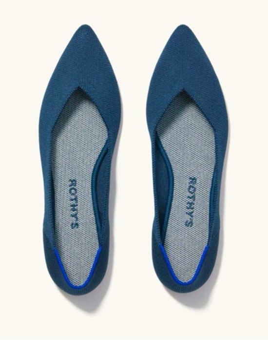 Rothy's Shoes - Rothy’s The Point II Flats in Deep Navy Blue Women’s Size 7